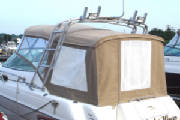 Tan Camper Enclosure